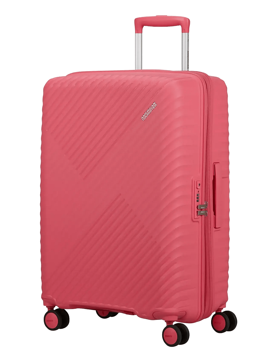 American Tourister - DIABLAST-SPINNER 68/25 EXP TSA - valises moyennes - pink glitch - 1