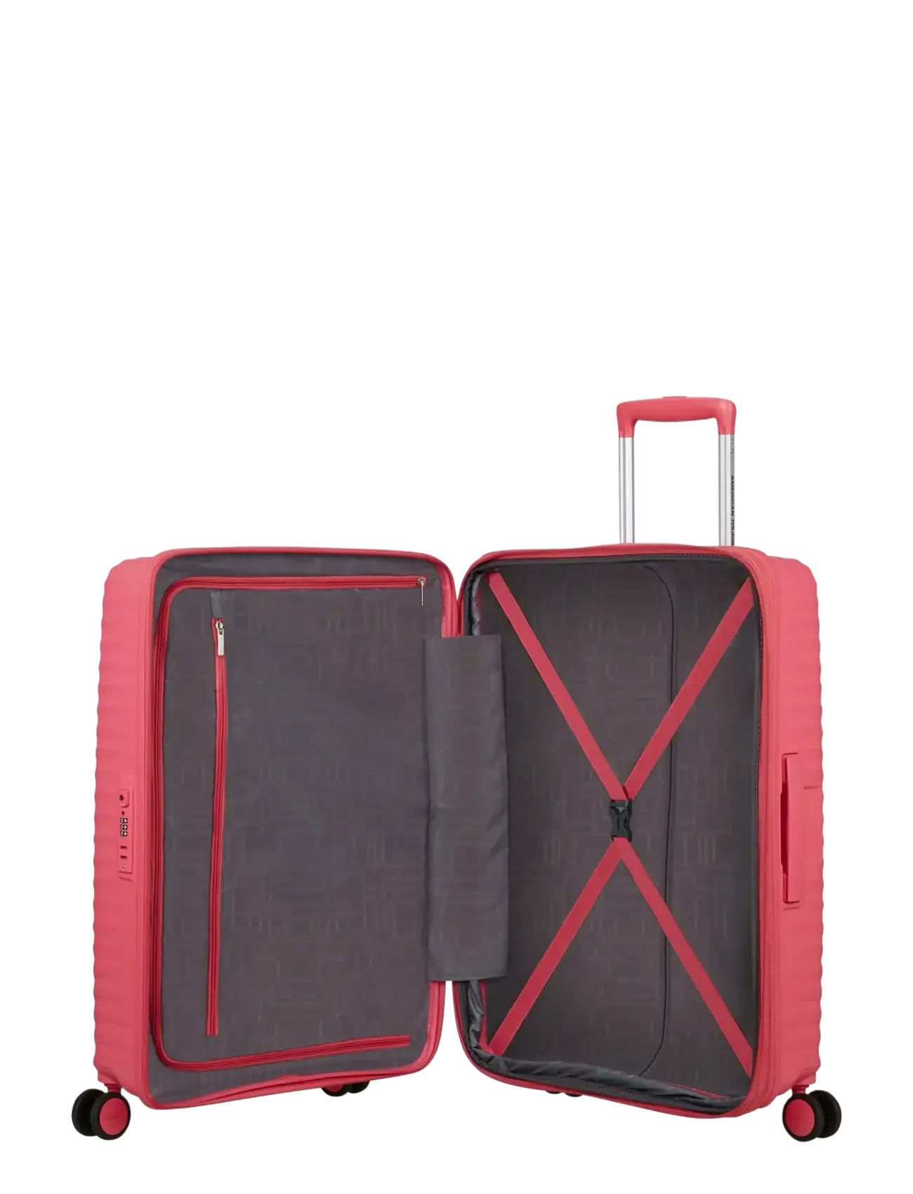 American Tourister - DIABLAST-SPINNER 68/25 EXP TSA - valises moyennes - pink glitch - 4