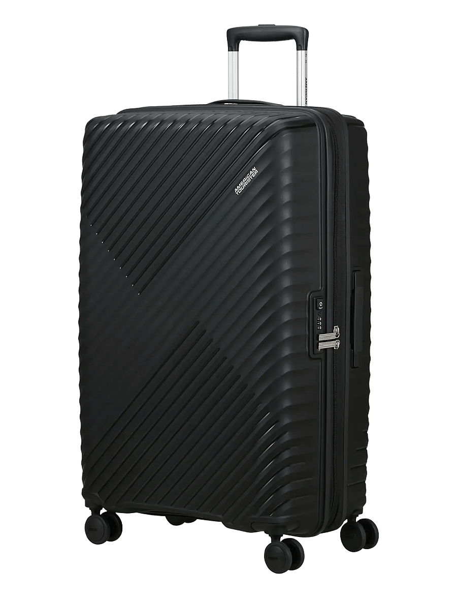 American Tourister - DIABLAST-SPINNER 78/29 EXP TSA - suuret matkalaukut - black code - 1