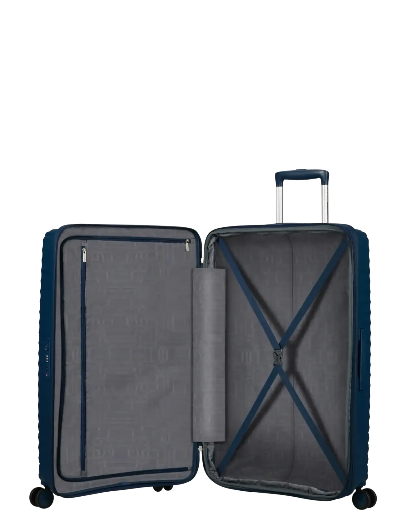 American Tourister - DIABLAST-SPINNER 78/29 EXP TSA - store kufferter - darkwave blue - 3