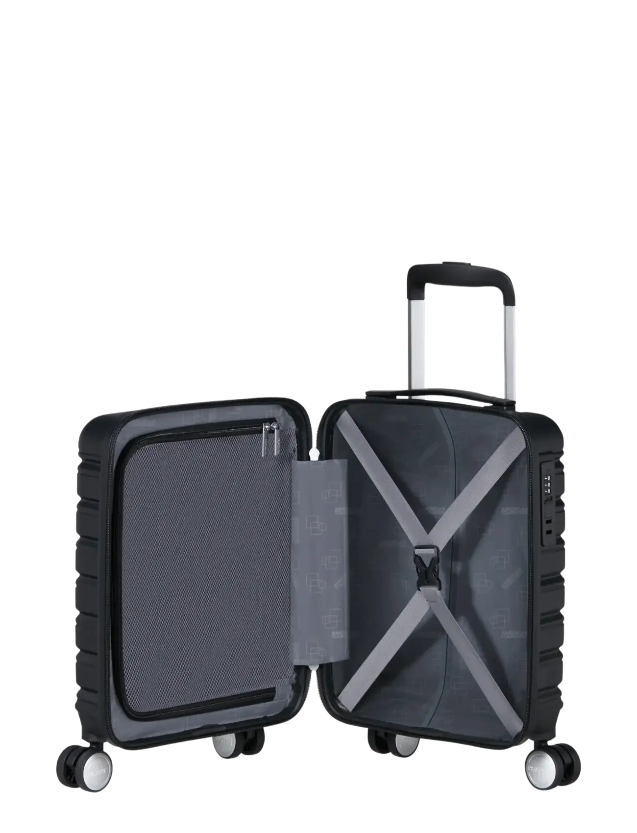 American Tourister - Flashline SP. UNDERSEATER REM.WH. - pilot- og businesskufferter - shadow black - 4