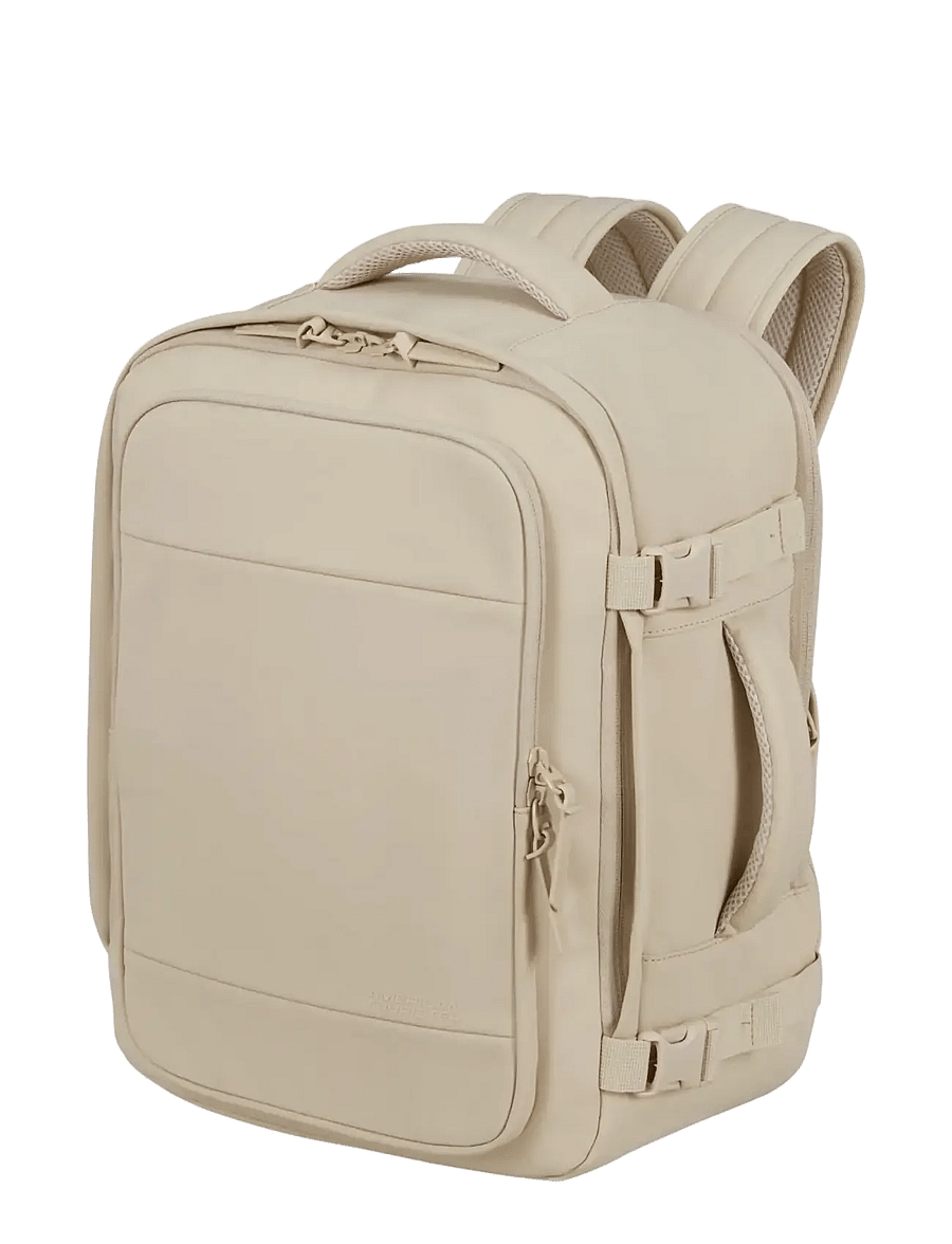 American Tourister - TAKE2CABIN CASUAL BACKPACK MS MONO - feriefavoritter - beige - 1