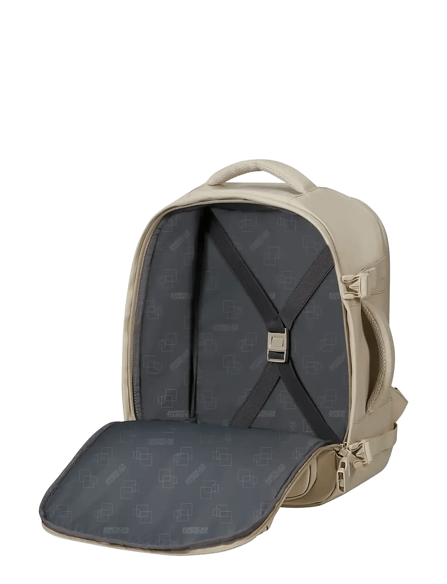 American Tourister - TAKE2CABIN CASUAL BACKPACK MS MONO - feriefavoritter - beige - 2