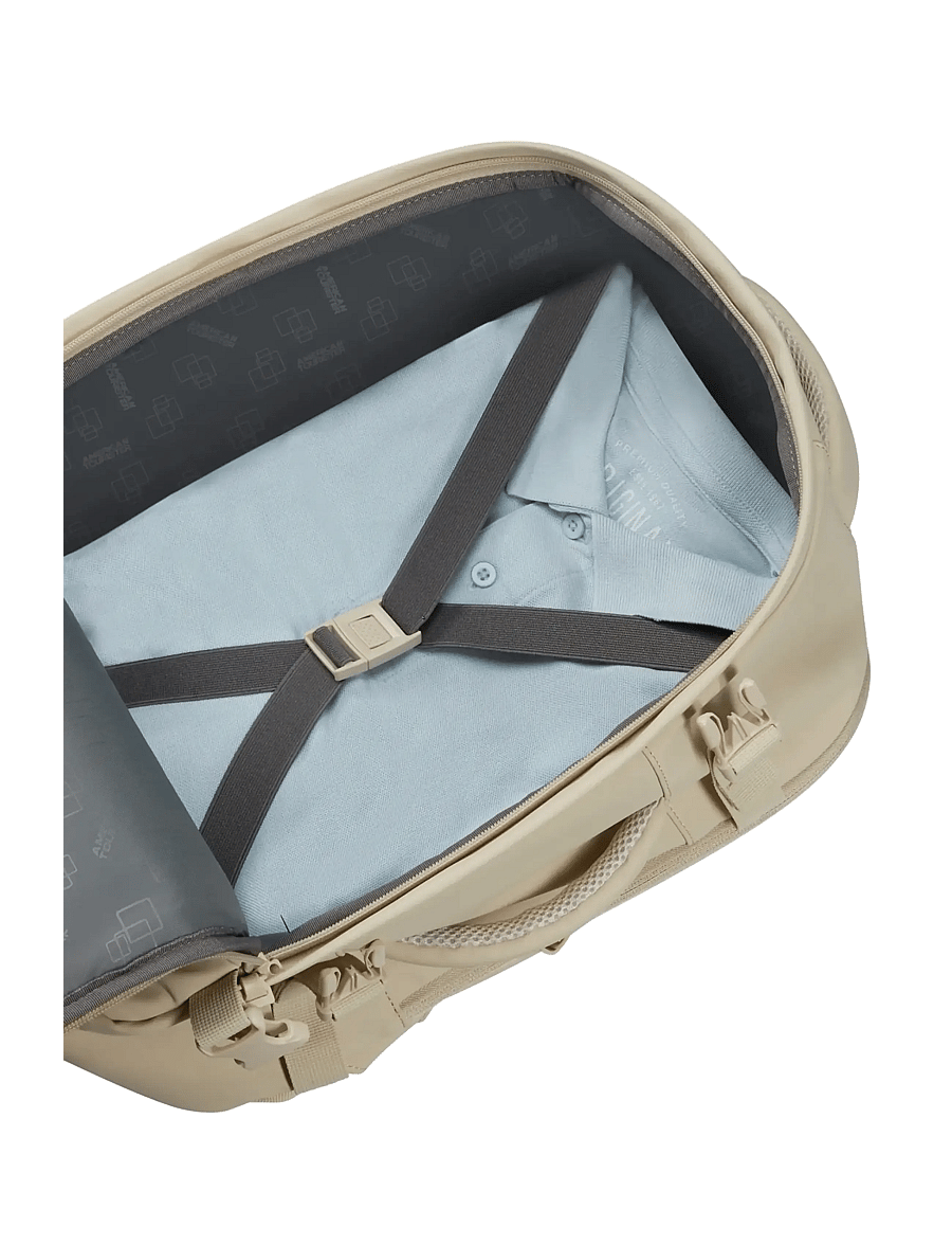 American Tourister - TAKE2CABIN CASUAL BACKPACK MS MONO - feriefavoritter - beige - 4