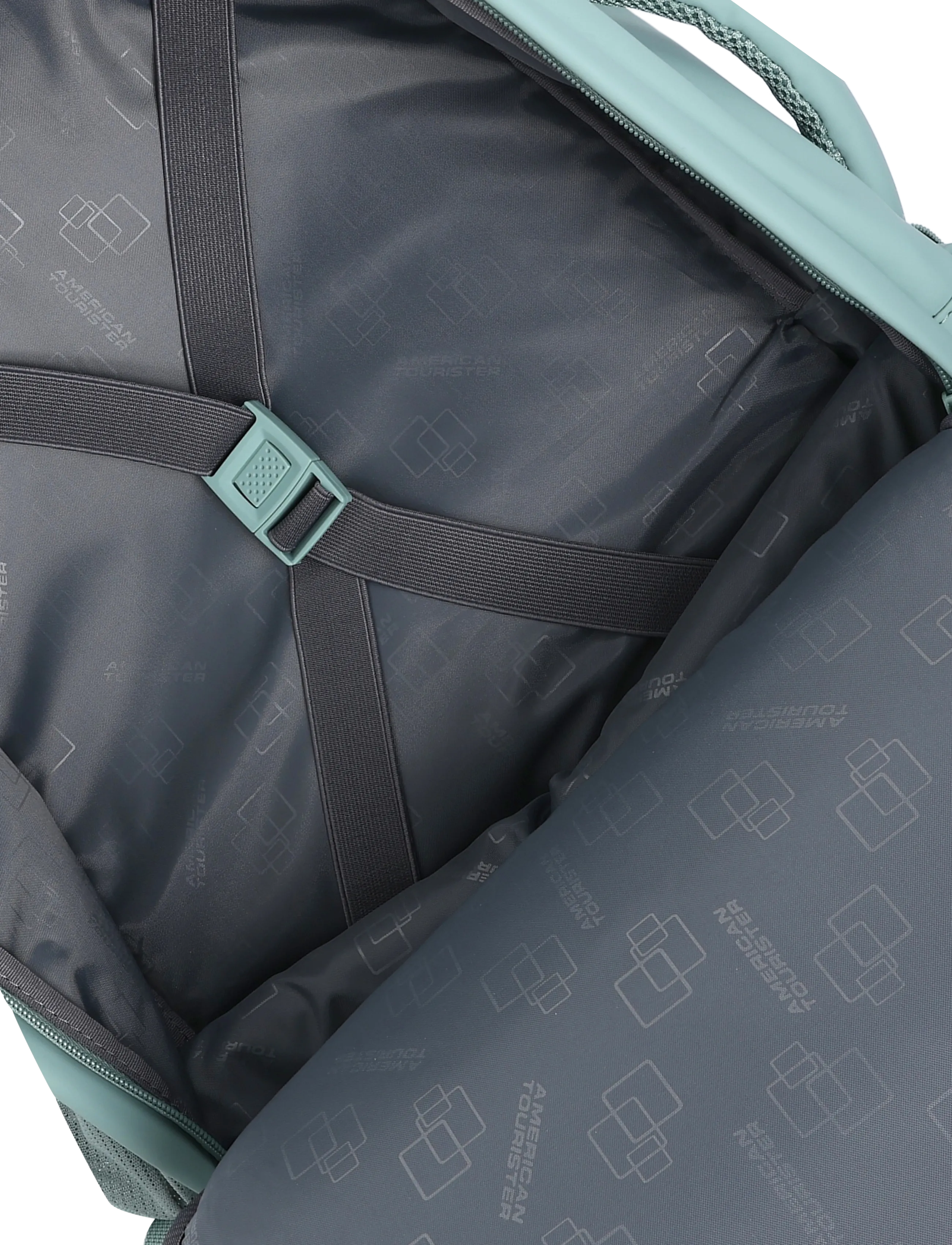 American Tourister - TAKE2CABIN CASUAL BACKPACK MS MONO - shop by occasion - iceberg green - 3