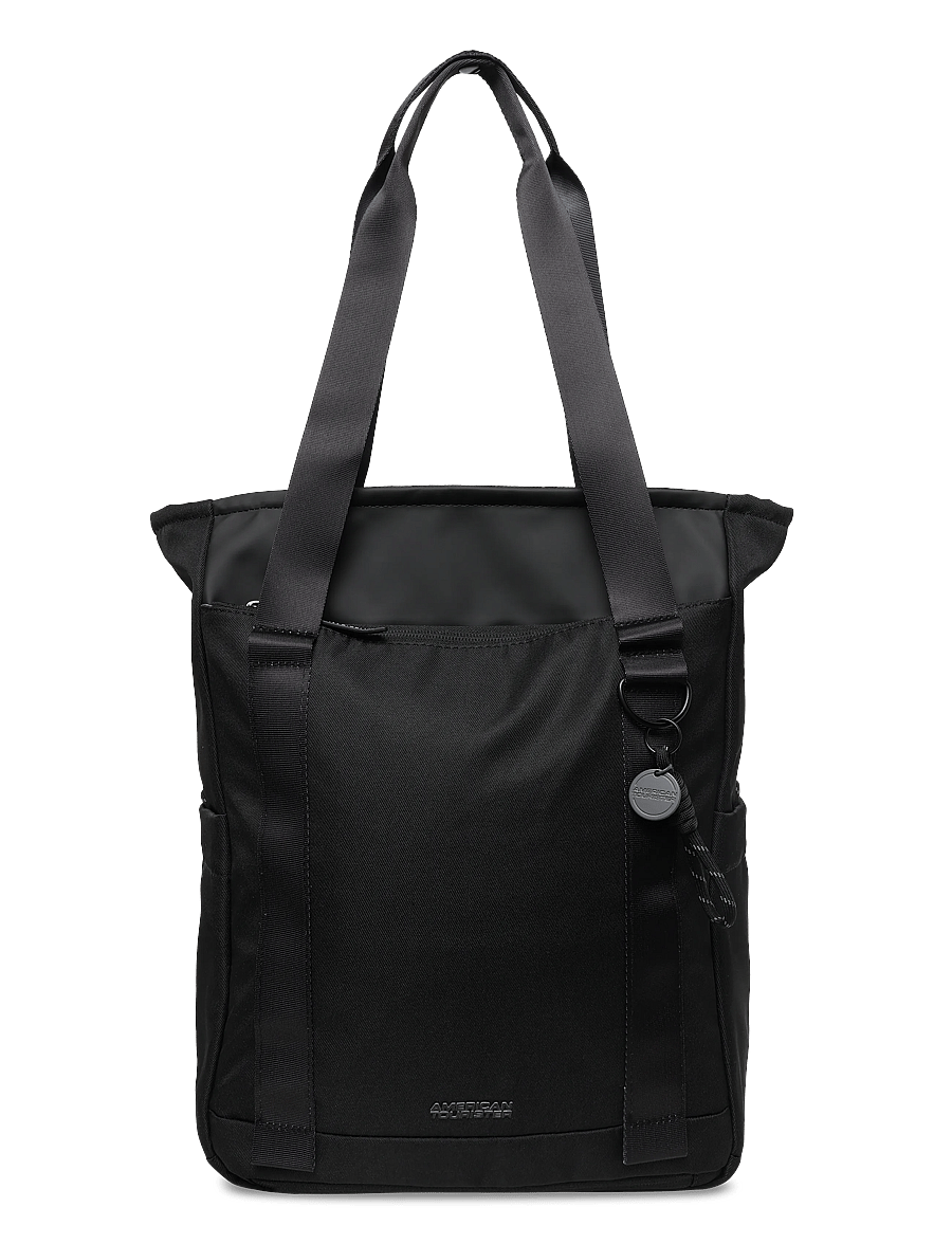 American Tourister - MINIMA GYM TOTE BP 14.1" - laptoptaschen - black - 0