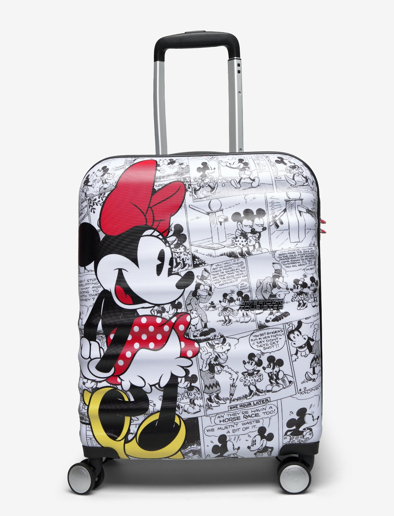 American Tourister - WAVEBREAKER DISNEY - KISS SPINNER 55 Minnie Pink Kiss - minnie comics white - 0