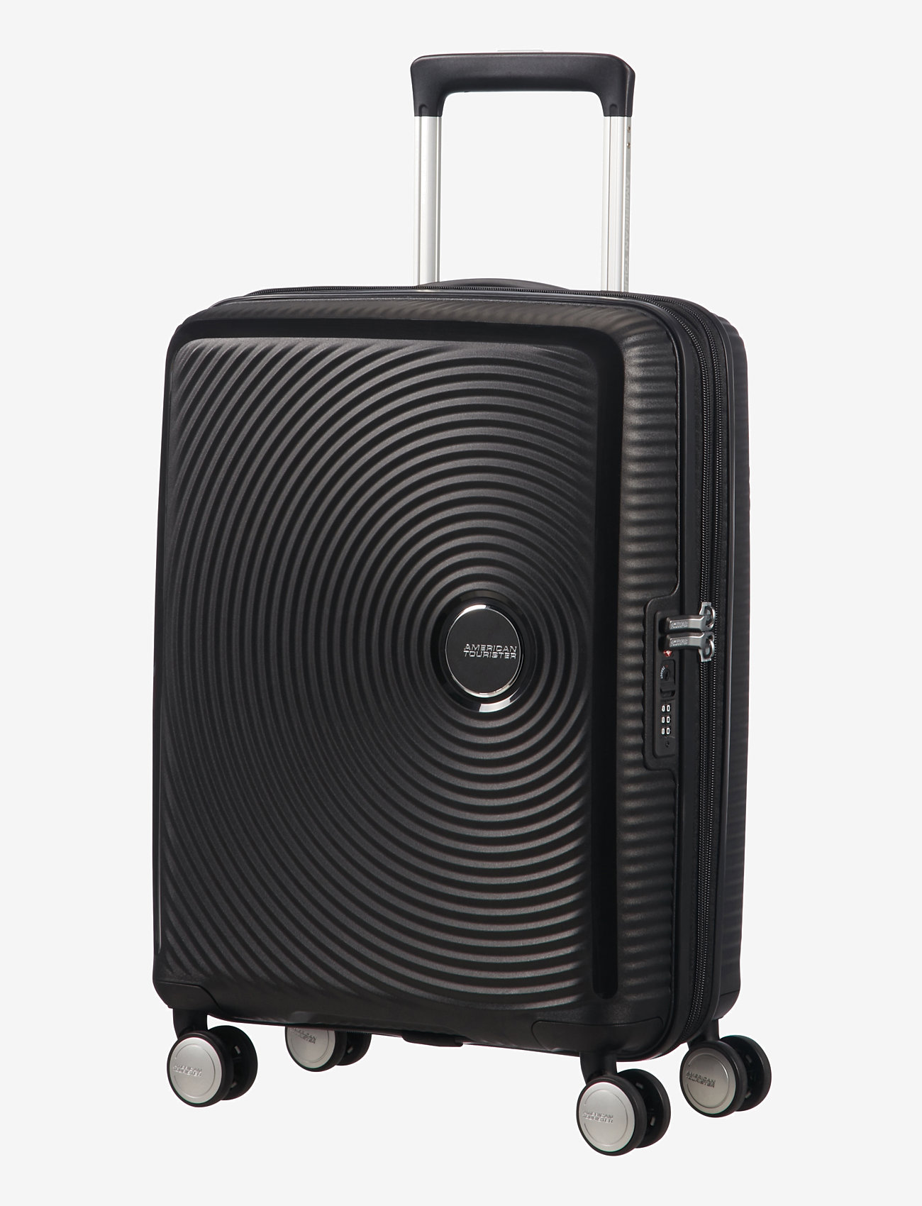 American Tourister - SOUNDBOX SPINNER 55/20 TSA EXP PASTEL.YELLOW - großes reisegepäck - bass black - 1