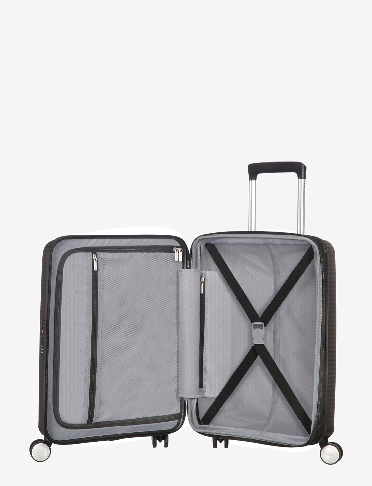 American Tourister - SOUNDBOX SPINNER 55/20 TSA EXP PASTEL.YELLOW - großes reisegepäck - bass black - 4