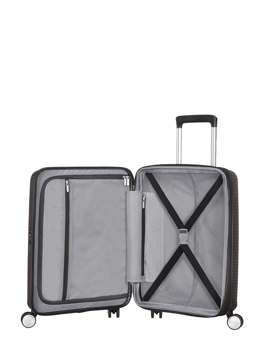 American Tourister - Soundbox SPINNER 55/20 TSA EXP - große koffer - bass black - 4