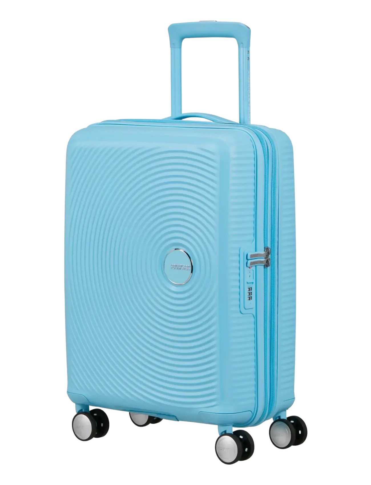 American Tourister - Soundbox SPINNER 55/20 TSA EXP - store kufferter - blueberry fizz - 1