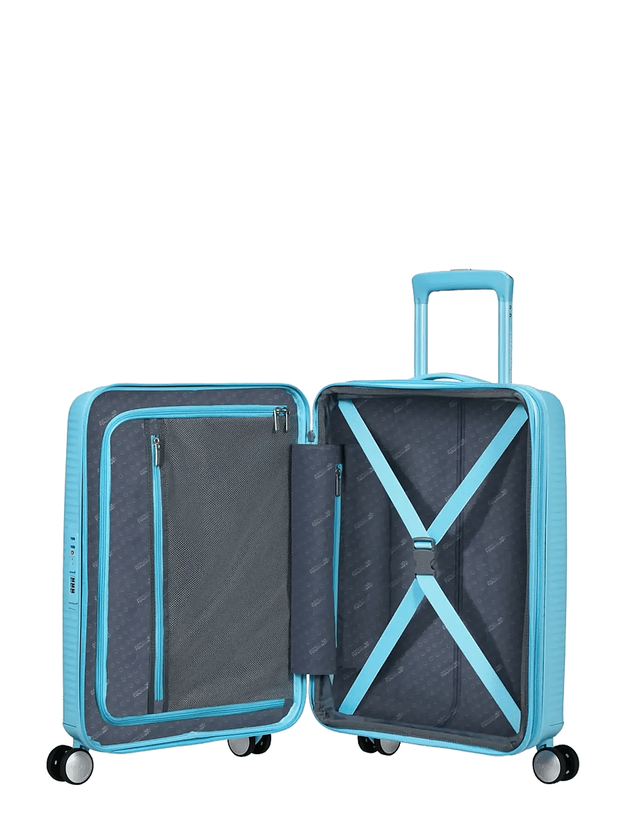 American Tourister - Soundbox SPINNER 55/20 TSA EXP - große koffer - blueberry fizz - 4