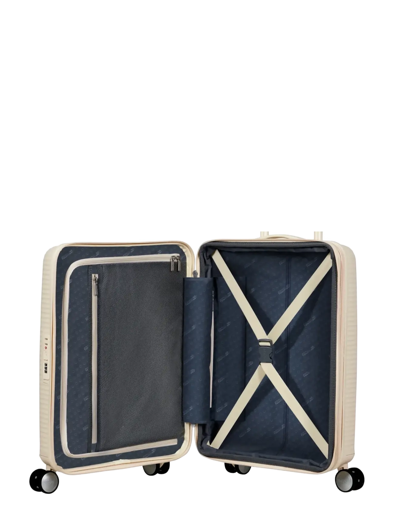 American Tourister - Soundbox SPINNER 55/20 TSA EXP - store kofferter - coconut sand - 4