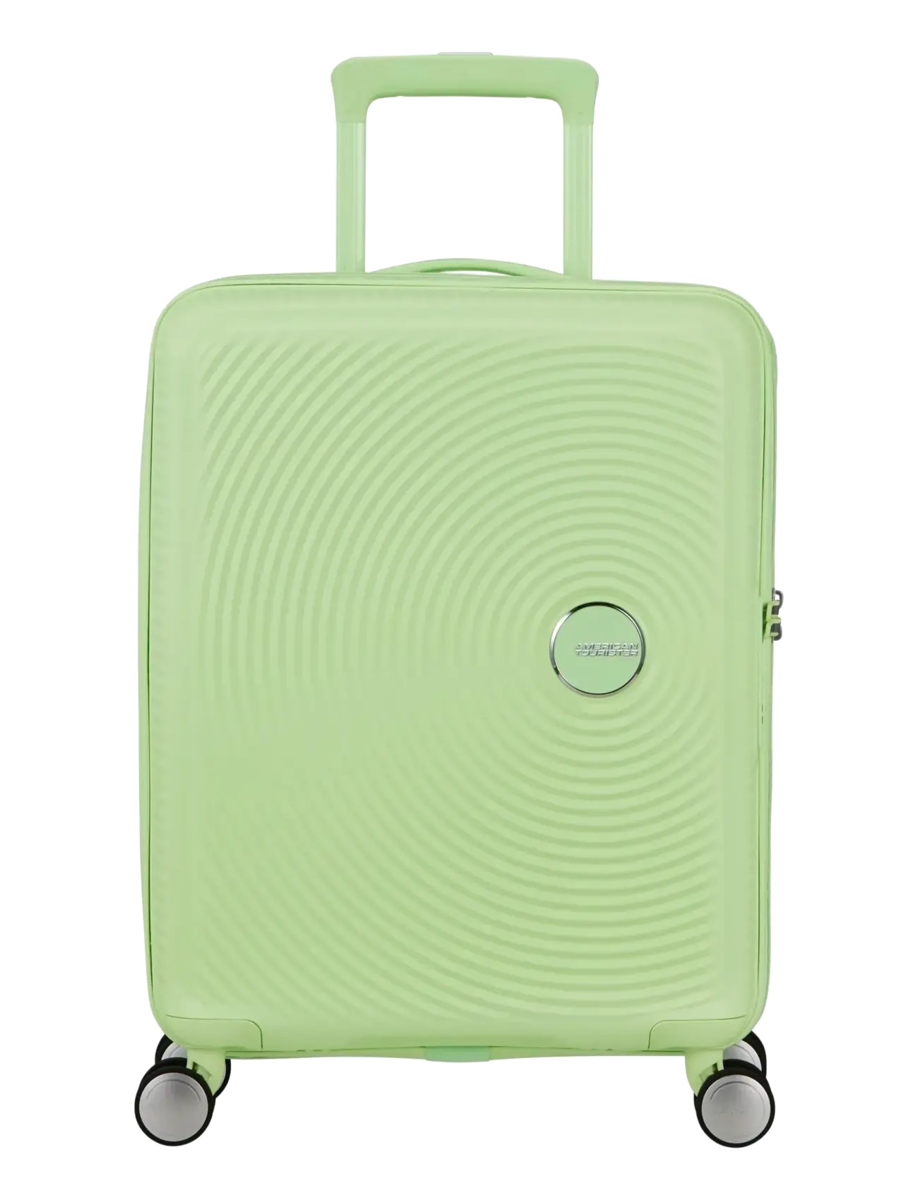 American Tourister SOUNDBOX SPINNER 55/20 TSA EXP PASTEL.YELLOW - Medium suitcases - KIWI GREEN / green