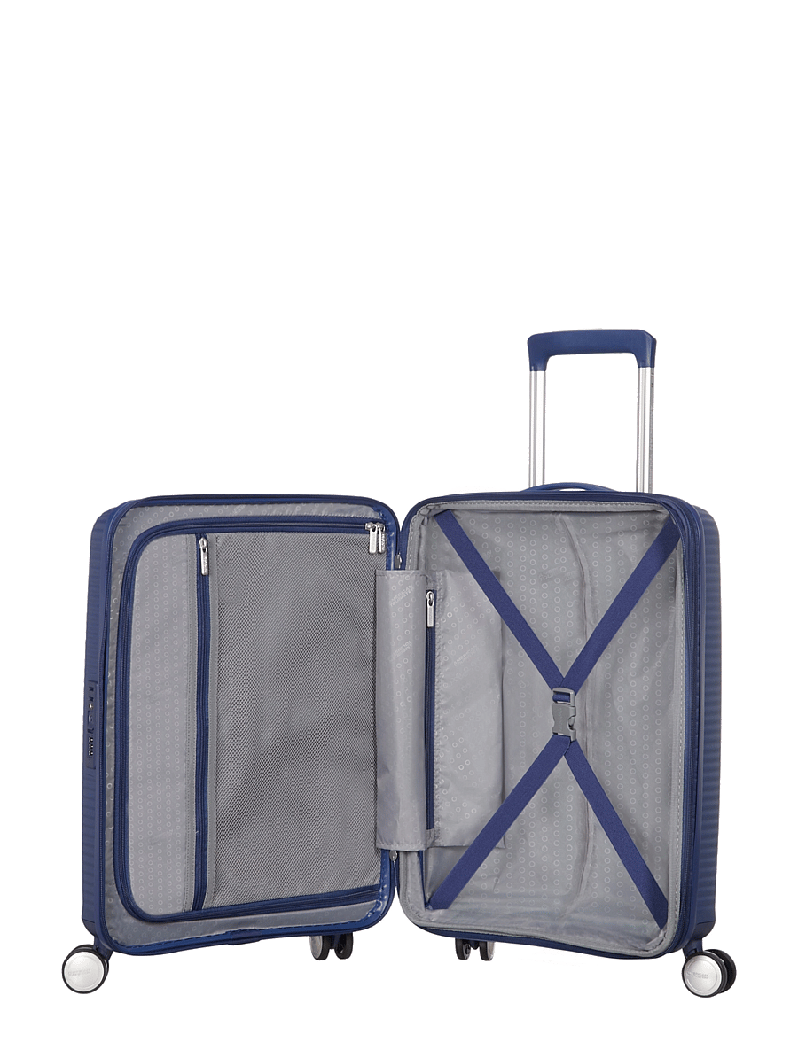 American Tourister - Soundbox SPINNER 55/20 TSA EXP - grandes valises - midnight navy - 2