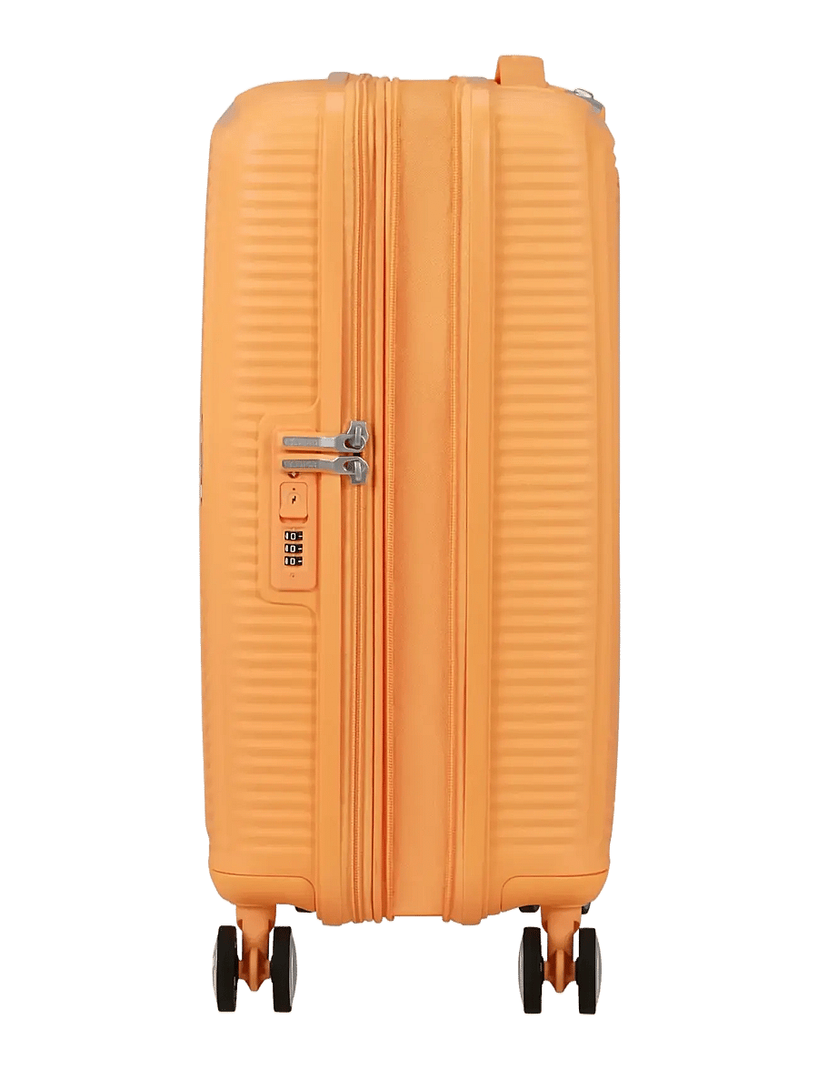 American Tourister - Soundbox SPINNER 55/20 TSA EXP - duże walizki - papaya pop - 4