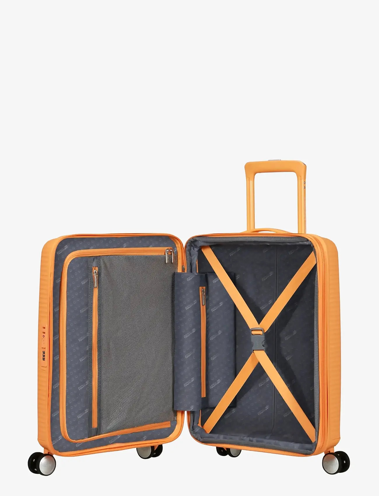 American Tourister - SOUNDBOX SPINNER 55/20 TSA EXP PASTEL.YELLOW - large suitcases - papaya pop - 5