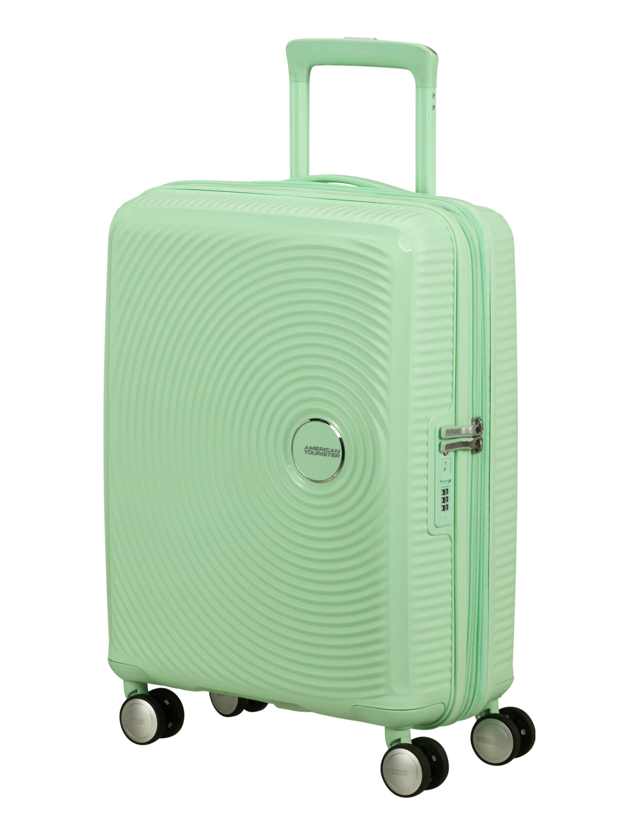American Tourister - Soundbox SPINNER 55/20 TSA EXP - lieli koferi - pastel green - 1