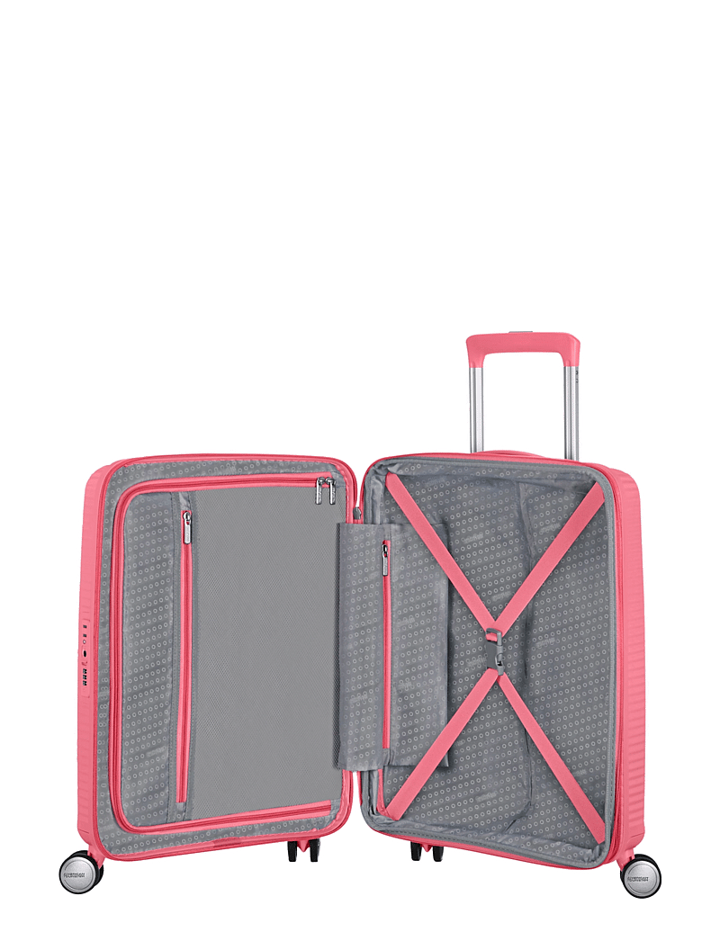 American Tourister - Soundbox SPINNER 55/20 TSA EXP - handgepäck - sun kissed coral - 4