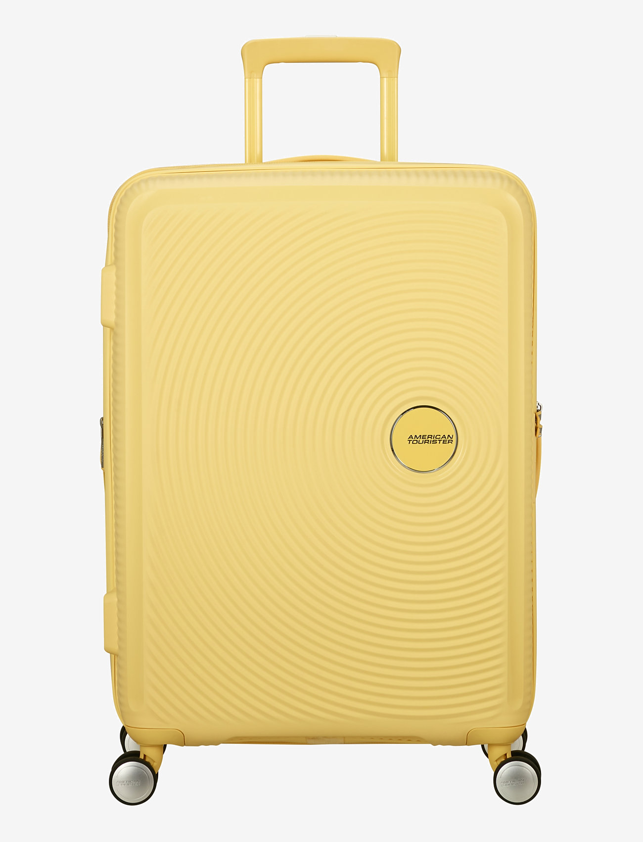 American Tourister - SOUNDBOX SPINNER 67/24 TSA EXP - suuret matkalaukut - pastel yellow - 0