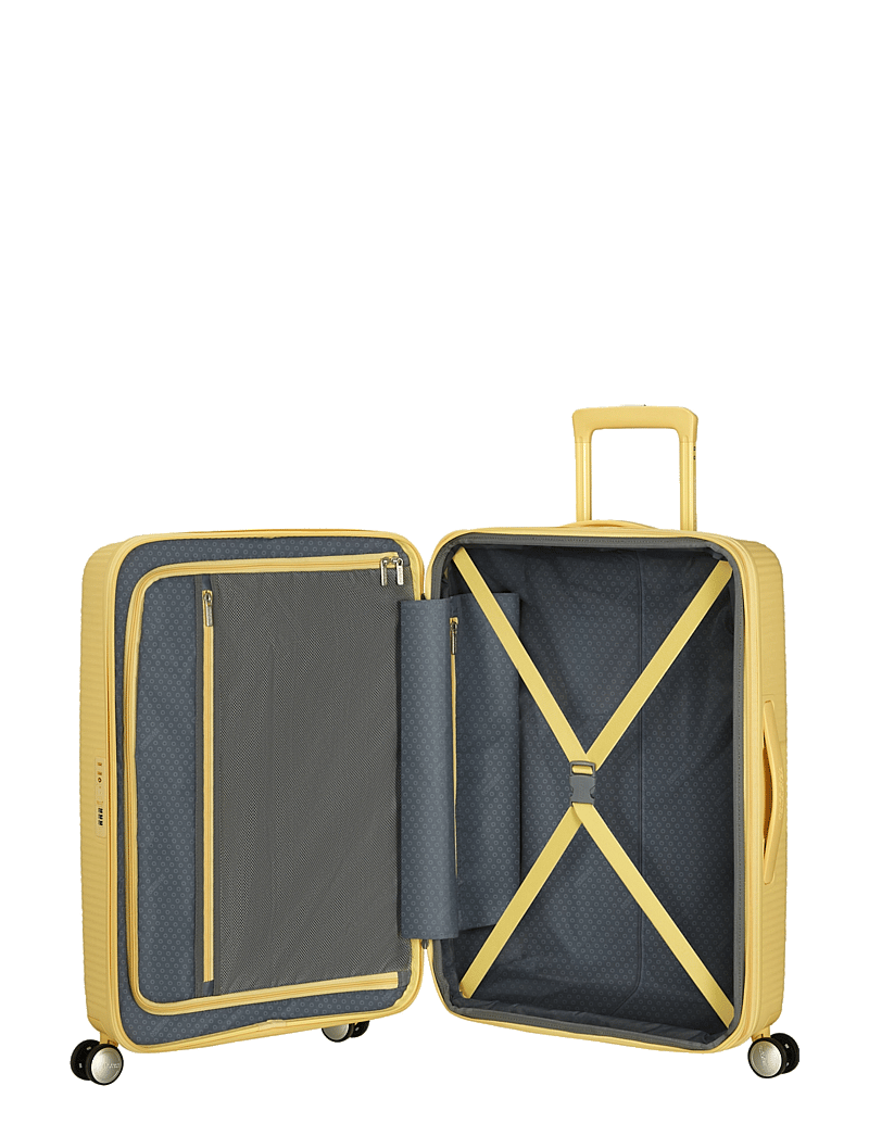 American Tourister - SOUNDBOX SPINNER 67/24 TSA EXP - suuret matkalaukut - pastel yellow - 5