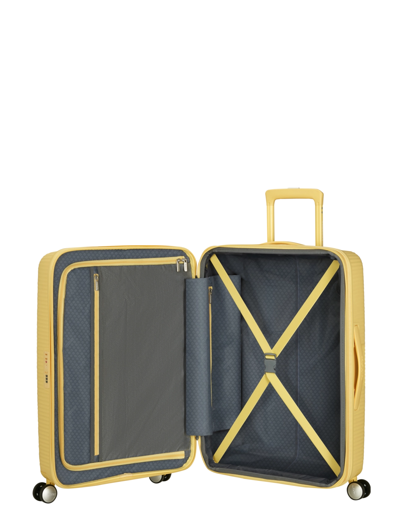 American Tourister - SOUNDBOX SPINNER 67 - store kufferter - pastel yellow - 5