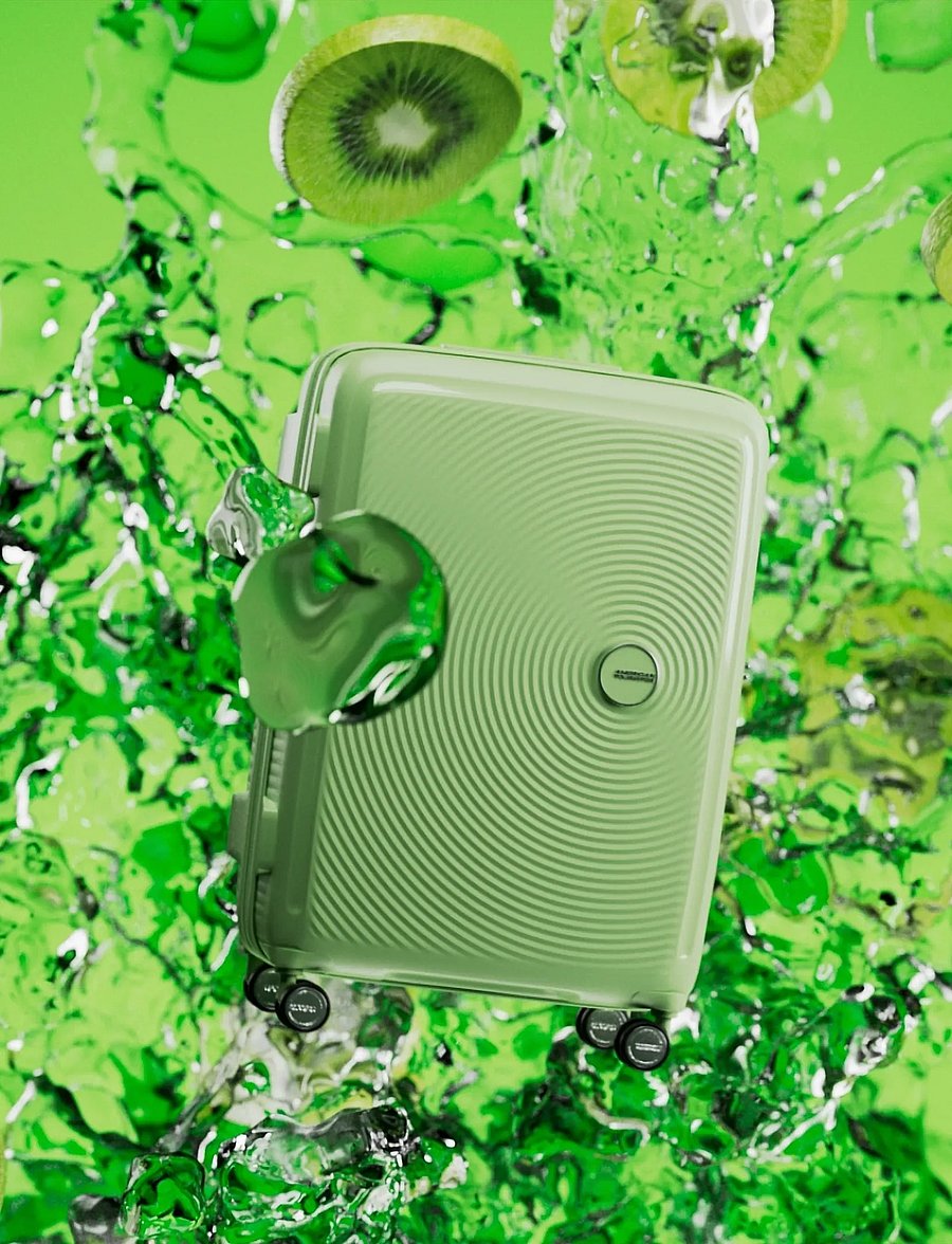American Tourister - SOUNDBOX SPINNER 77/28 TSA EXP - große koffer - kiwi green - 0
