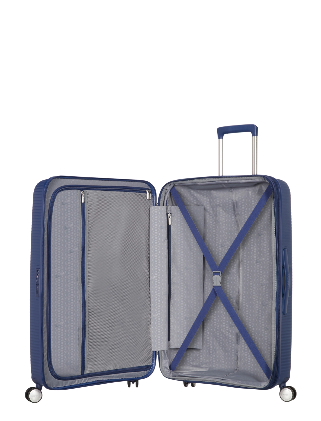 American Tourister - Soundbox SPINNER 77/20 TSA EXP - store kufferter - midnight navy - 2
