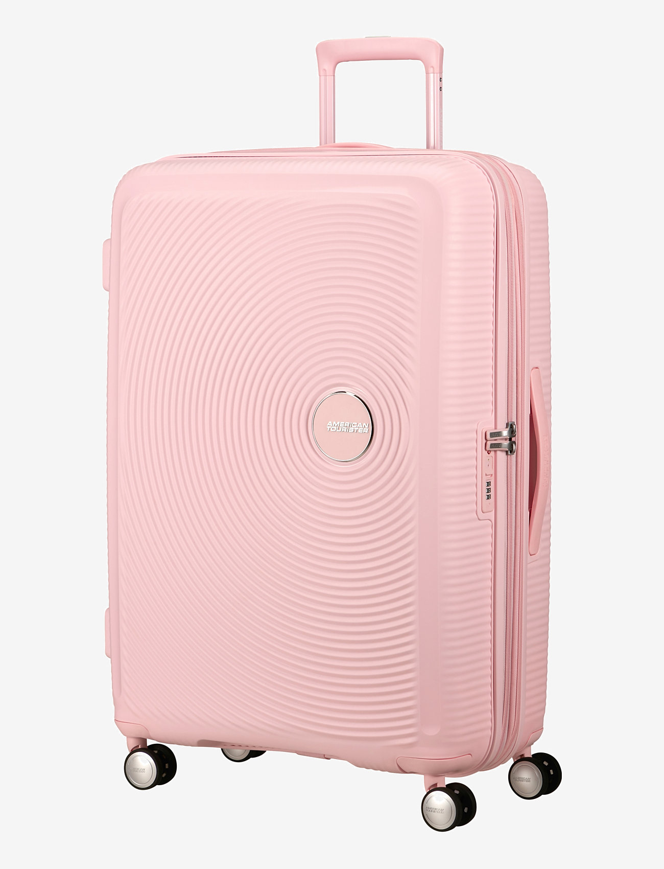 American Tourister - Soundbox SPINNER 77/20 TSA EXP - large suitcases - pastel pink - 1