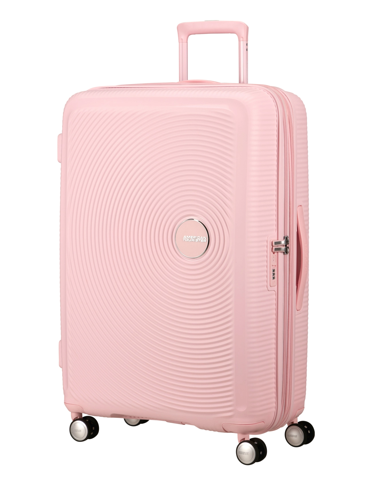 American Tourister - Soundbox SPINNER 77/20 TSA EXP - store kufferter - pastel pink - 1