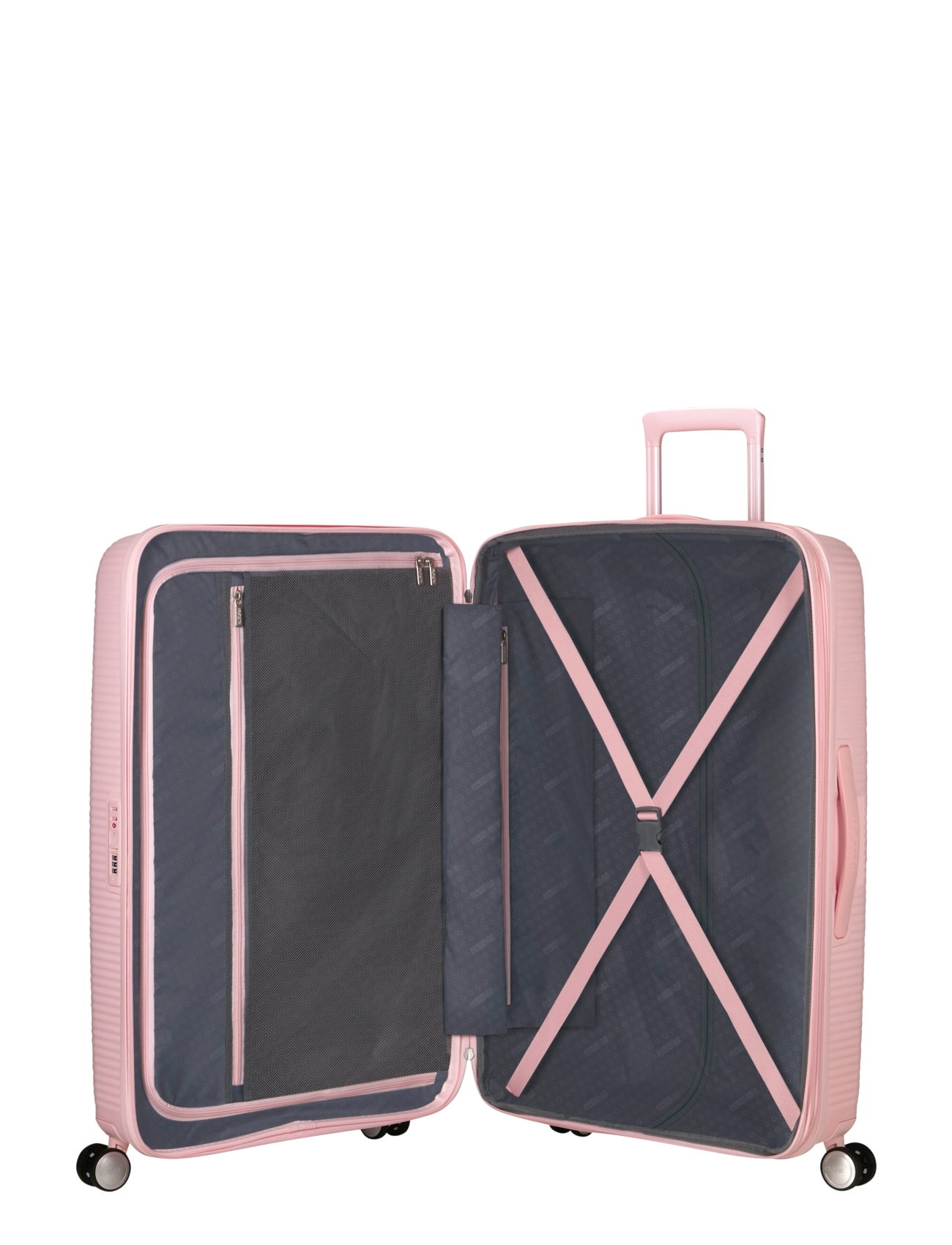 American Tourister - Soundbox SPINNER 77/20 TSA EXP - store kufferter - pastel pink - 5