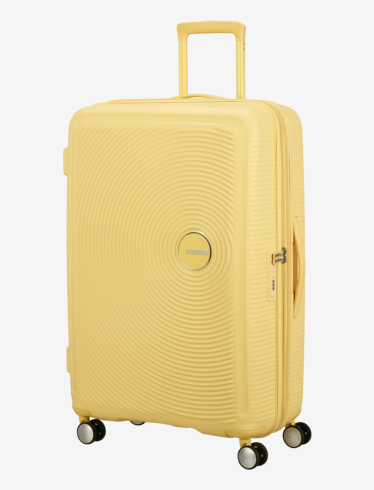 American Tourister - SOUNDBOX SPINNER 77/28 TSA EXP - store kufferter - pastel yellow - 1