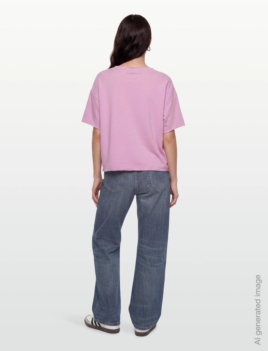 American Vintage - ATUBAY - t-shirts - orchidee - 4
