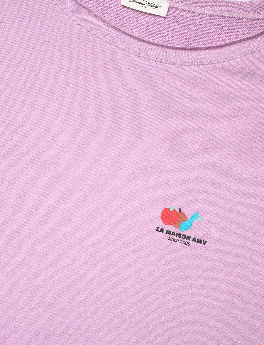American Vintage - ATUBAY - t-shirts - orchidee - 5
