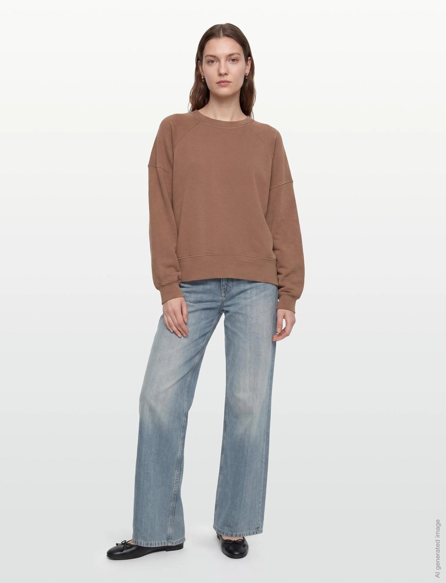 American Vintage - ATUBAY - sweatshirts - chocolat - 0