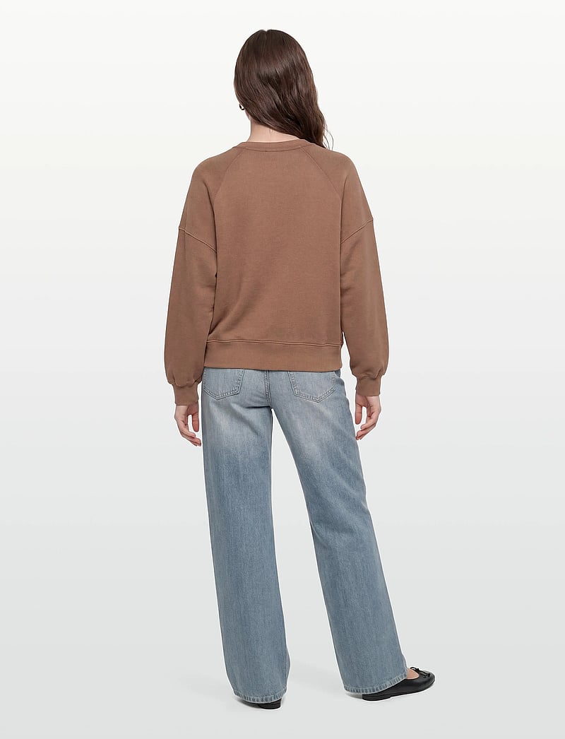 American Vintage - ATUBAY - sweatshirts - chocolat - 4