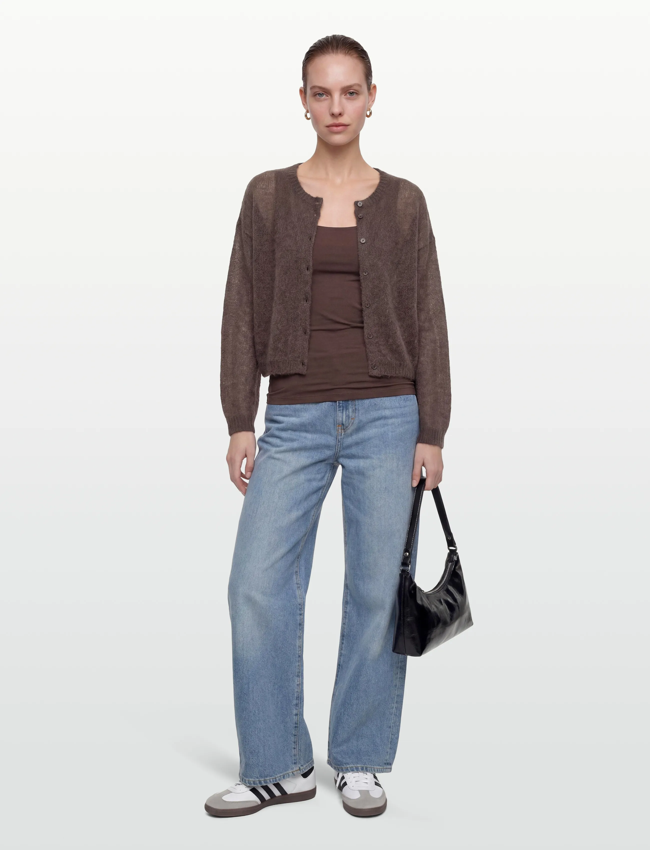 American Vintage - BODYROW - swetry rozpinane - herisson chine - 0