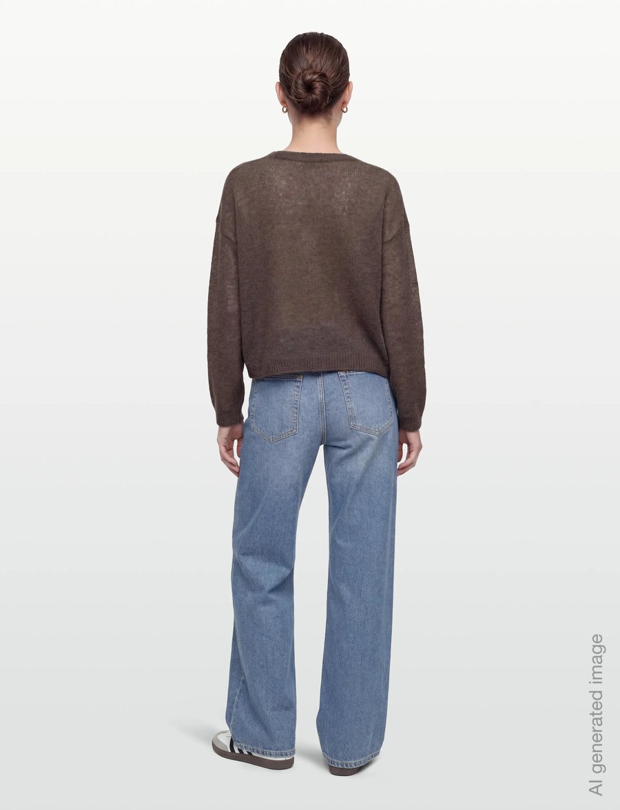 American Vintage - BODYROW - cardigans - herisson chine - 4
