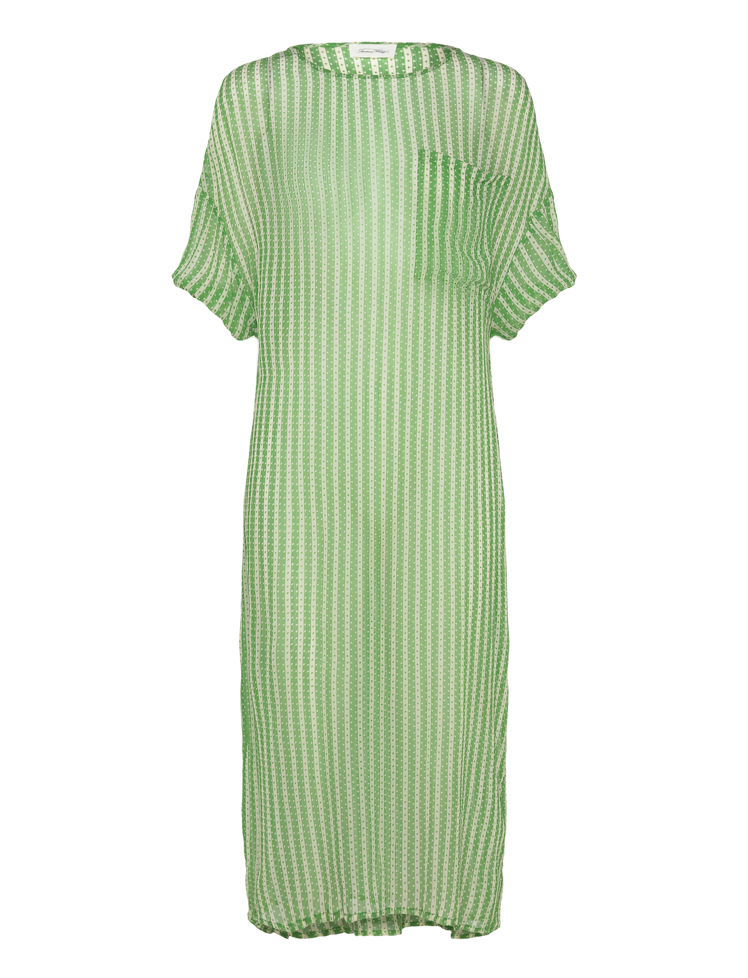 American Vintage Cosawood, XS/S, Green, Kjoler > Maxikjole, Dame