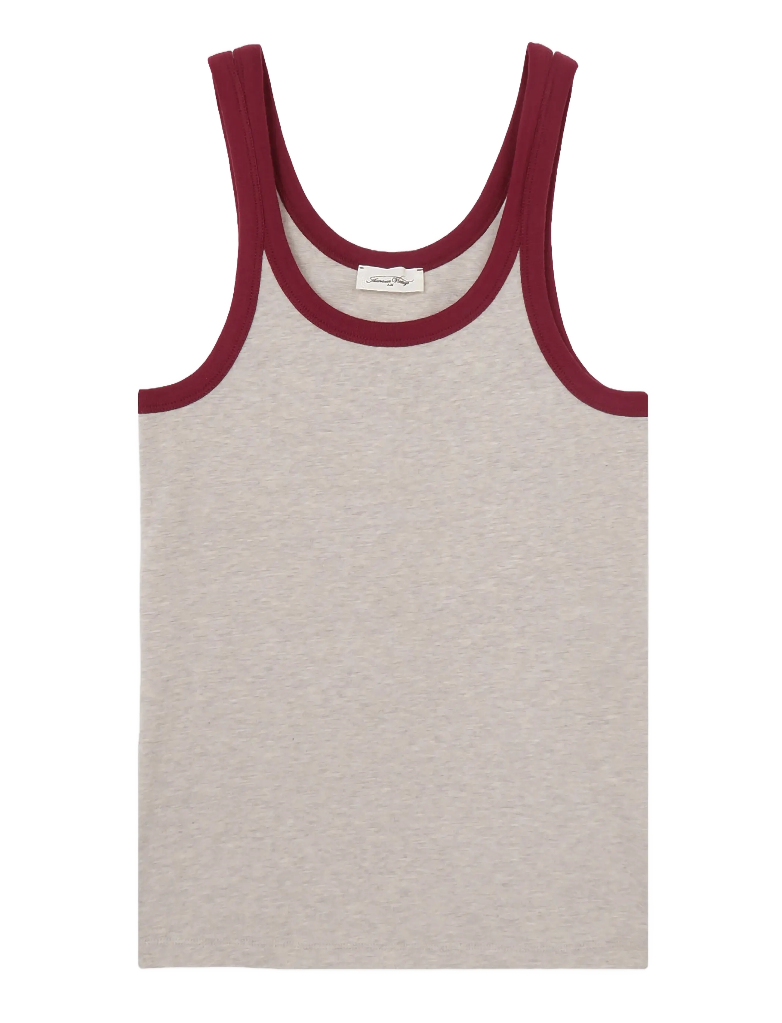 American Vintage CRIBAY - Rinnahoidja-topid - GREY MELANGE / grey