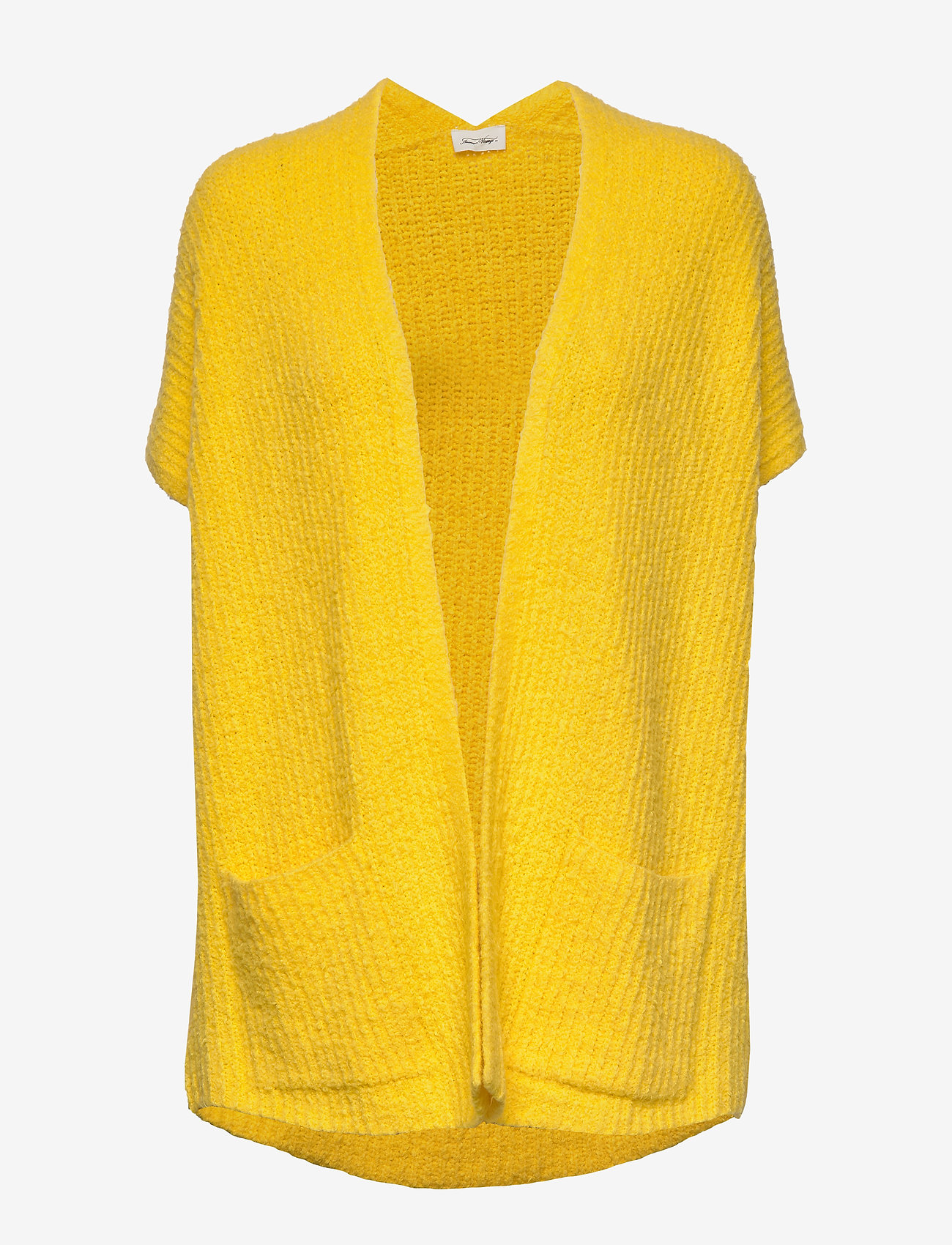 American Vintage Strickjacke Senfgelb Herren American Vintage