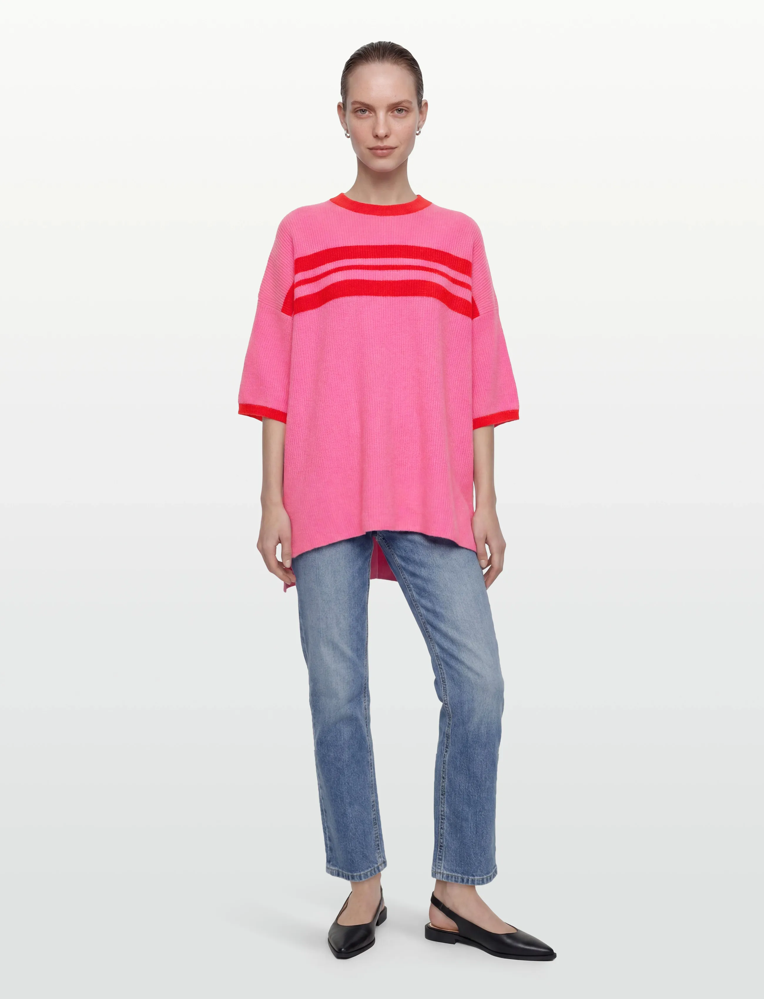 American Vintage Damsville, One Size, Knitwear, Rosa - Jumpers, Frauen