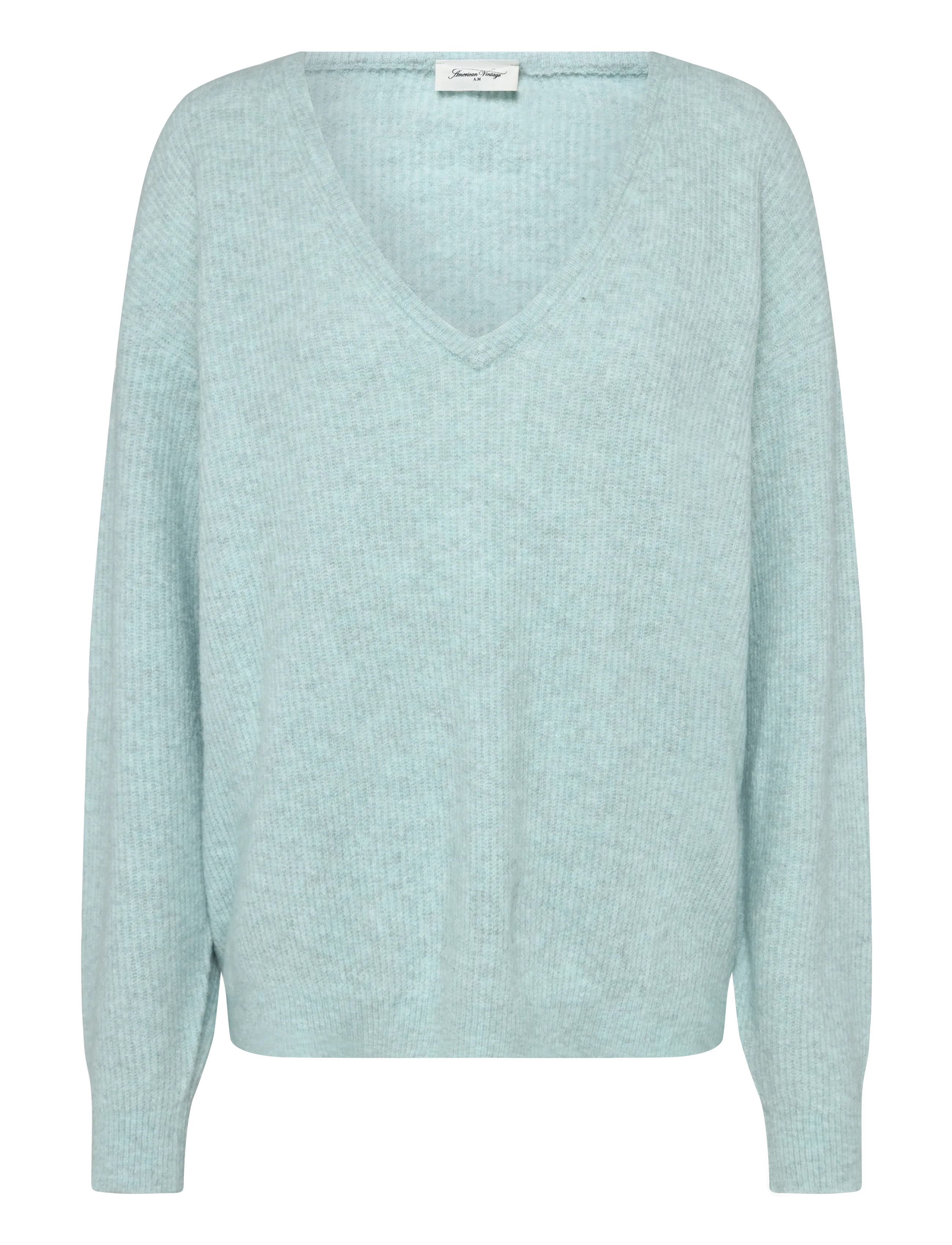 American Vintage Damsville, M/L, Knitwear, Grün - Jumpers, Frauen