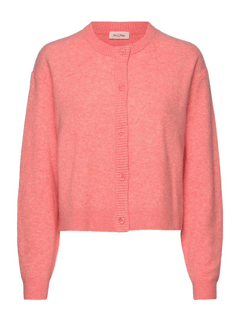 American Vintage - DAMSVILLE - cardigans - guava melange - 0