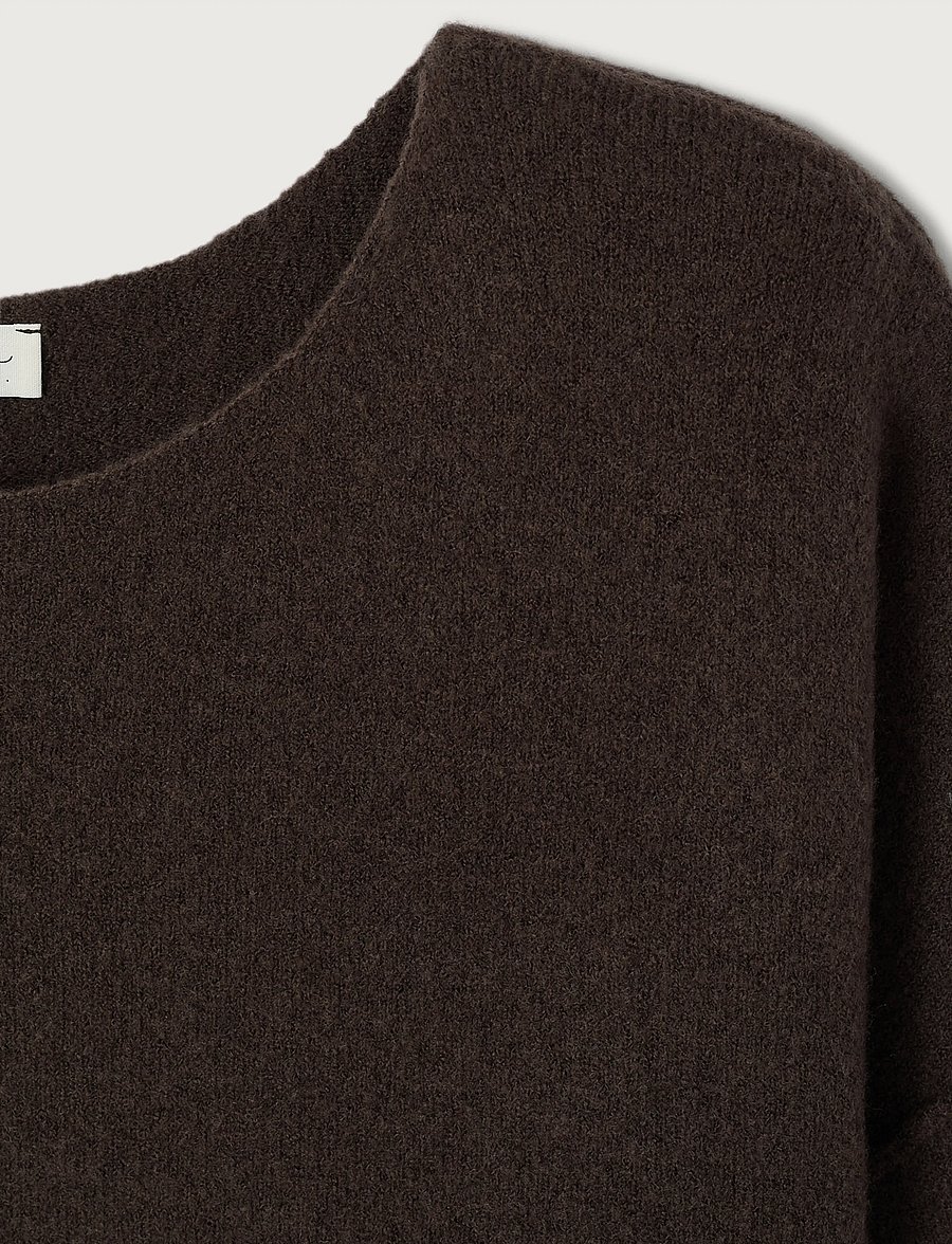 American Vintage - DAMSVILLE - pullover - brown melange - 1