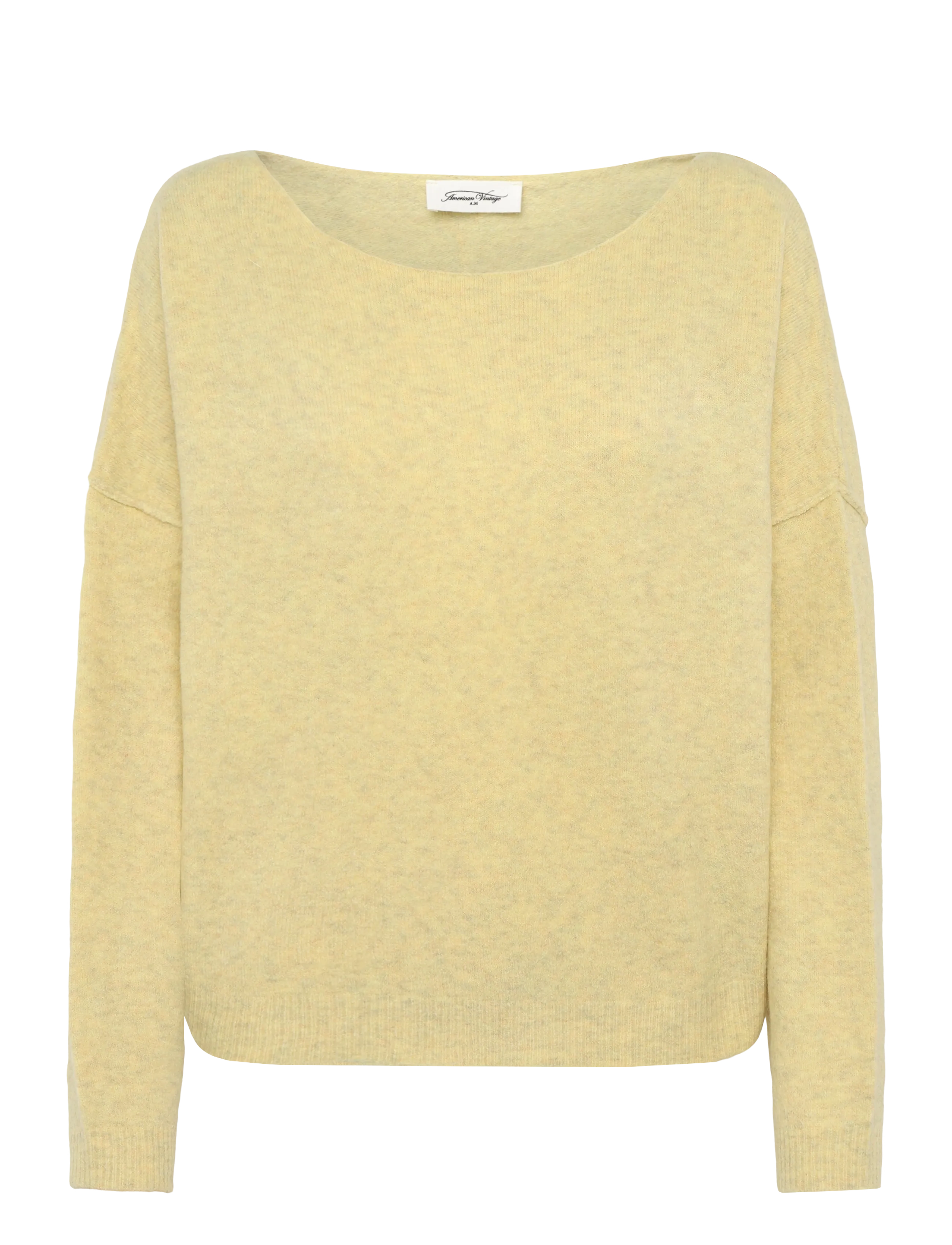 American Vintage DAMSVILLE - Kampsunid - BUTTER MELANGE / yellow