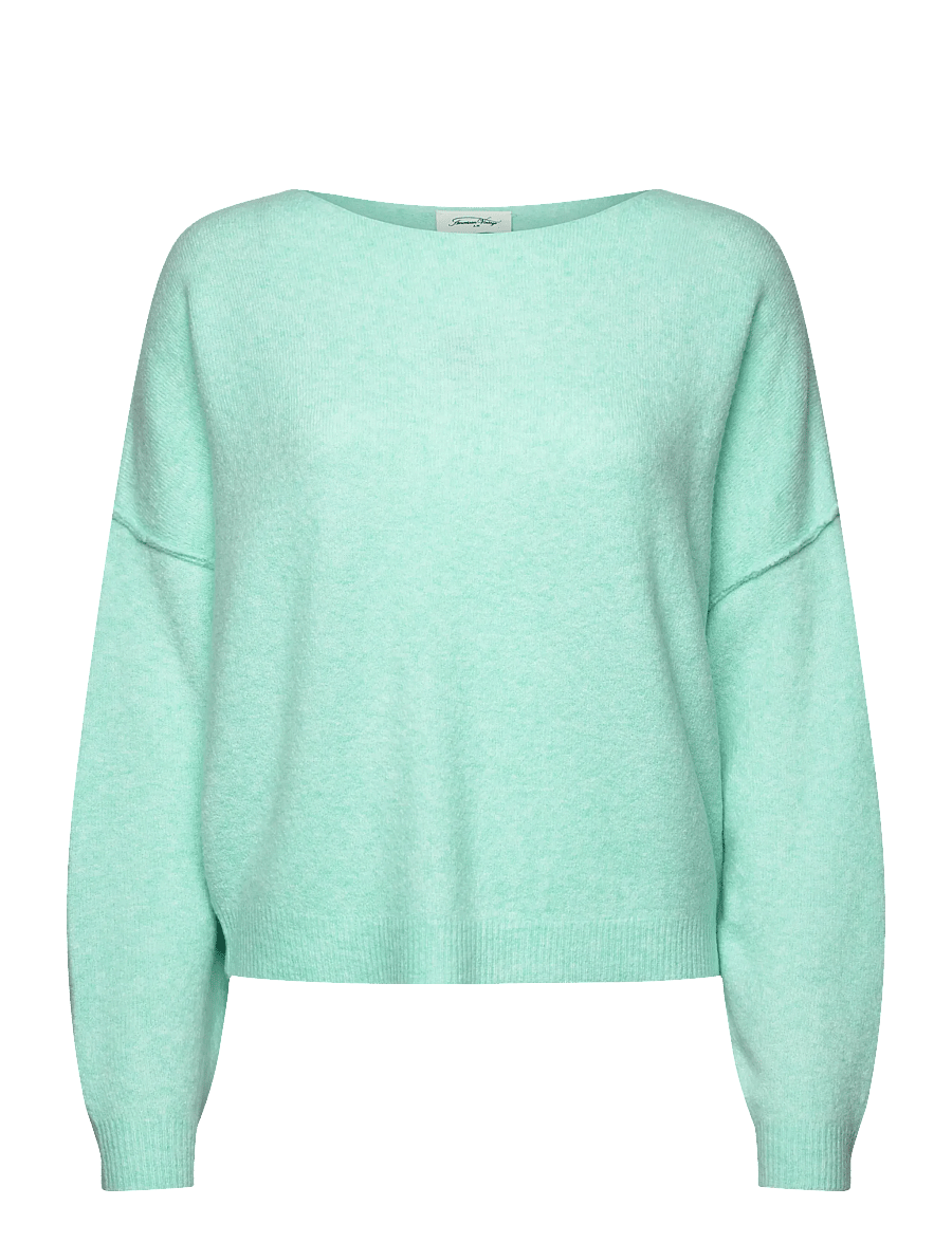 American Vintage - DAMSVILLE - pullover - lagoon melange - 1