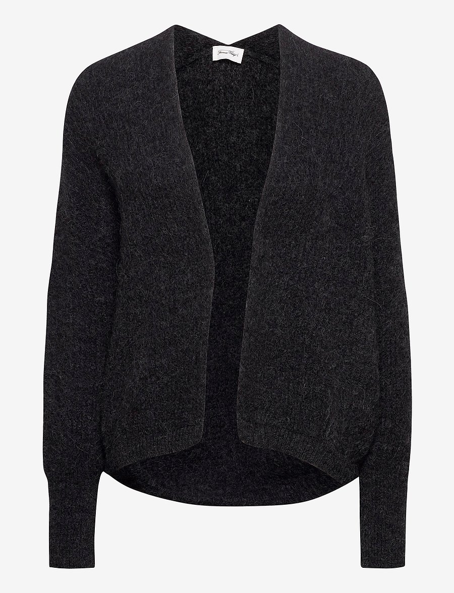 American Vintage - EAST - cardigans - anthracite chine - 0