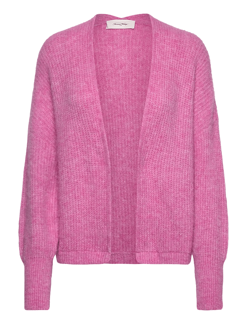 American Vintage - EAST - cardigans - pink bubble melange - 0