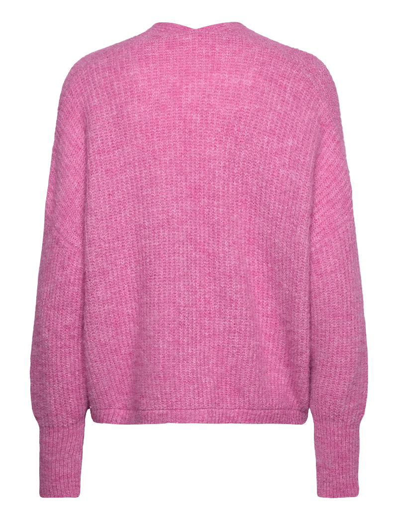 American Vintage - EAST - cardigans - pink bubble melange - 1